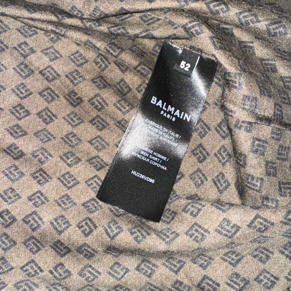 Balmain Patterned Shirt - Picture 4 of 8